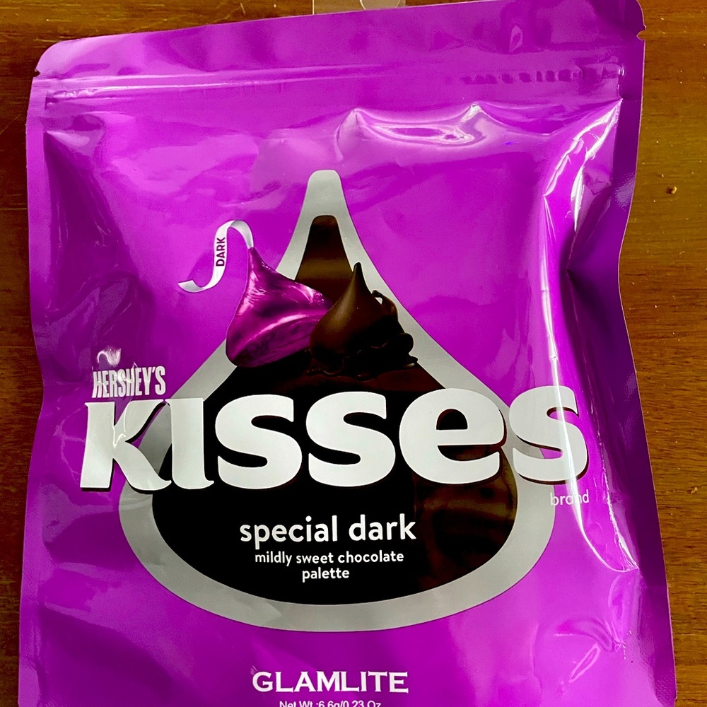 Dark Hershey Kisses Glamlite makeup kit